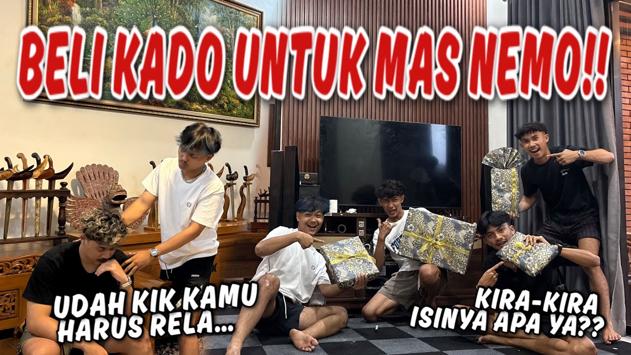 MENCARI HADIH BUAT NIKAHAN NEMO !! Kiki Belum Rela Di Tinggal Nikah