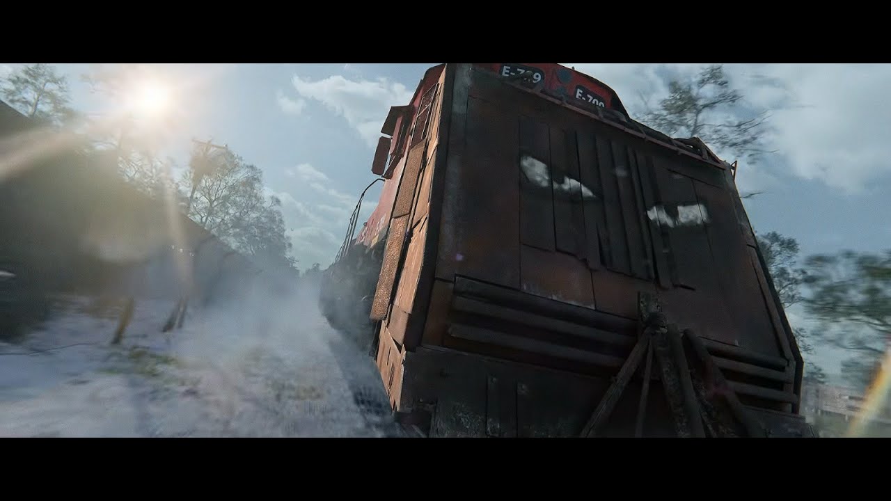 El Eternauta (2025) - Escena de locomotora (jugo de tomate fr&iacute;o)