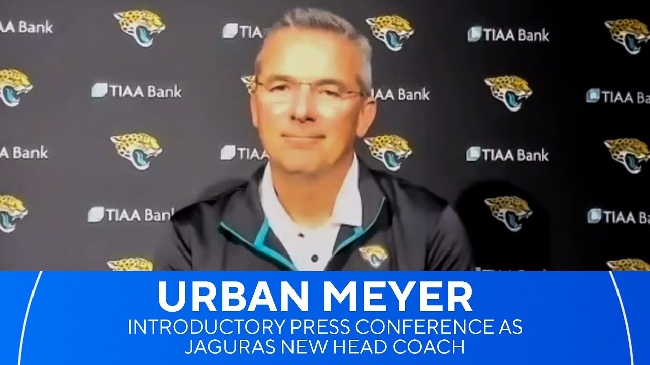Jacksonville Jaguars introduce Urban Meyer as new head coach | CBS Sports HQ