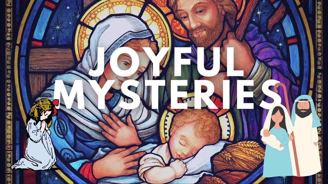 🕊 Joyful Mysteries | Mondays & Saturdays | Rosary with Scripture