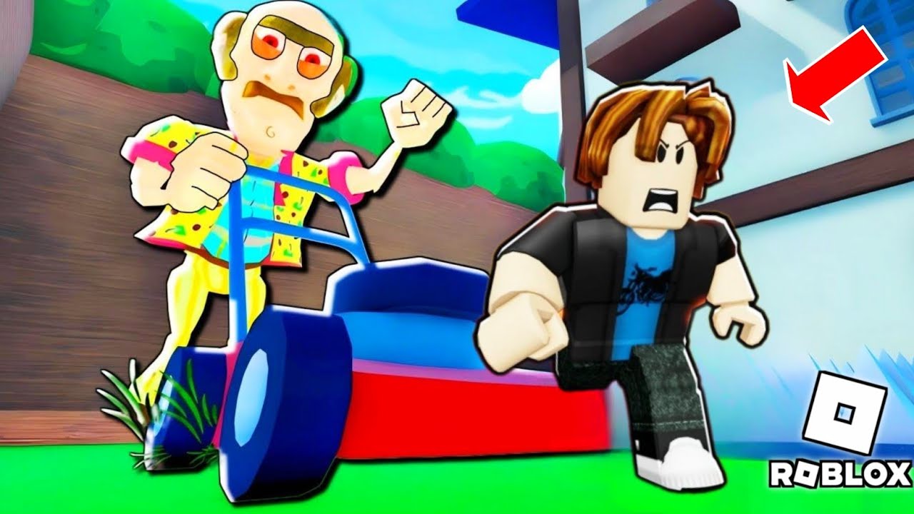 Escaping From Evil Stepdad Obby In Roblox 😱
