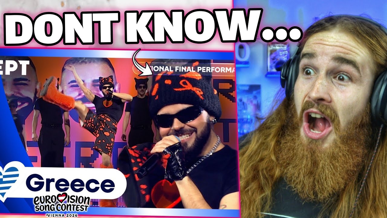 GRIECHENLAND🇬🇷Akylas – „Ferto“ | ESC 2026 Reaction😳komplett ausgeflippt… catcht mich nicht ganz🙁