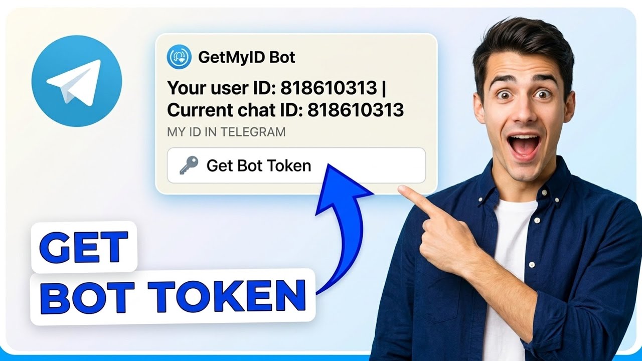 Как получить токен бота Telegram и ID чата (самый простой способ) (руководство 2026 года)