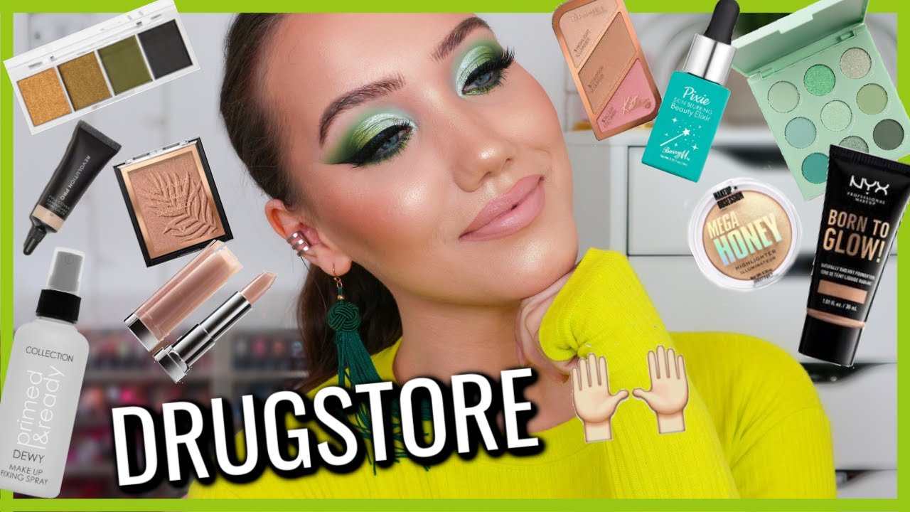 FULL FACE OF DRUGSTORE MAKEUP | MAKEMEUPMISSA