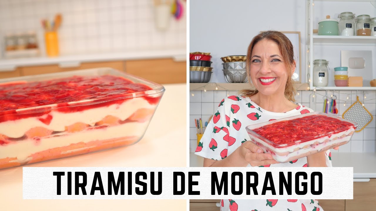 Tiramisu de morango