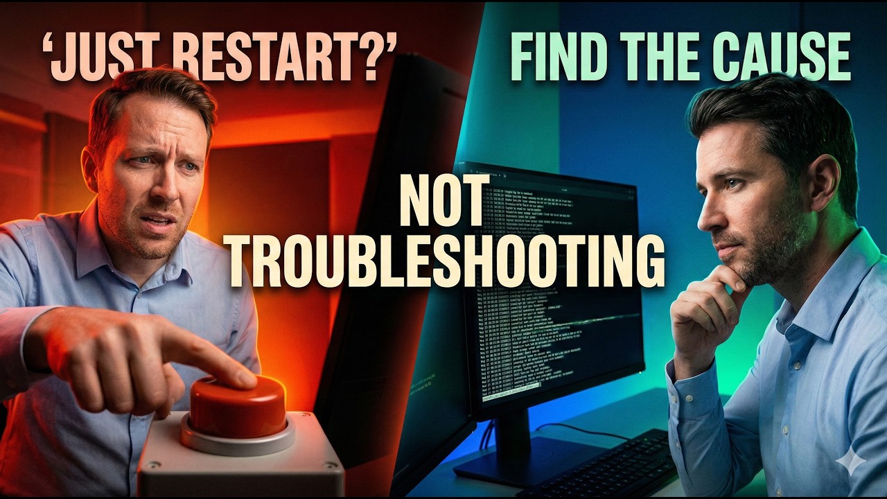 Why Restarting Services Is NOT Real Troubleshooting | Citrix Admin Mindset