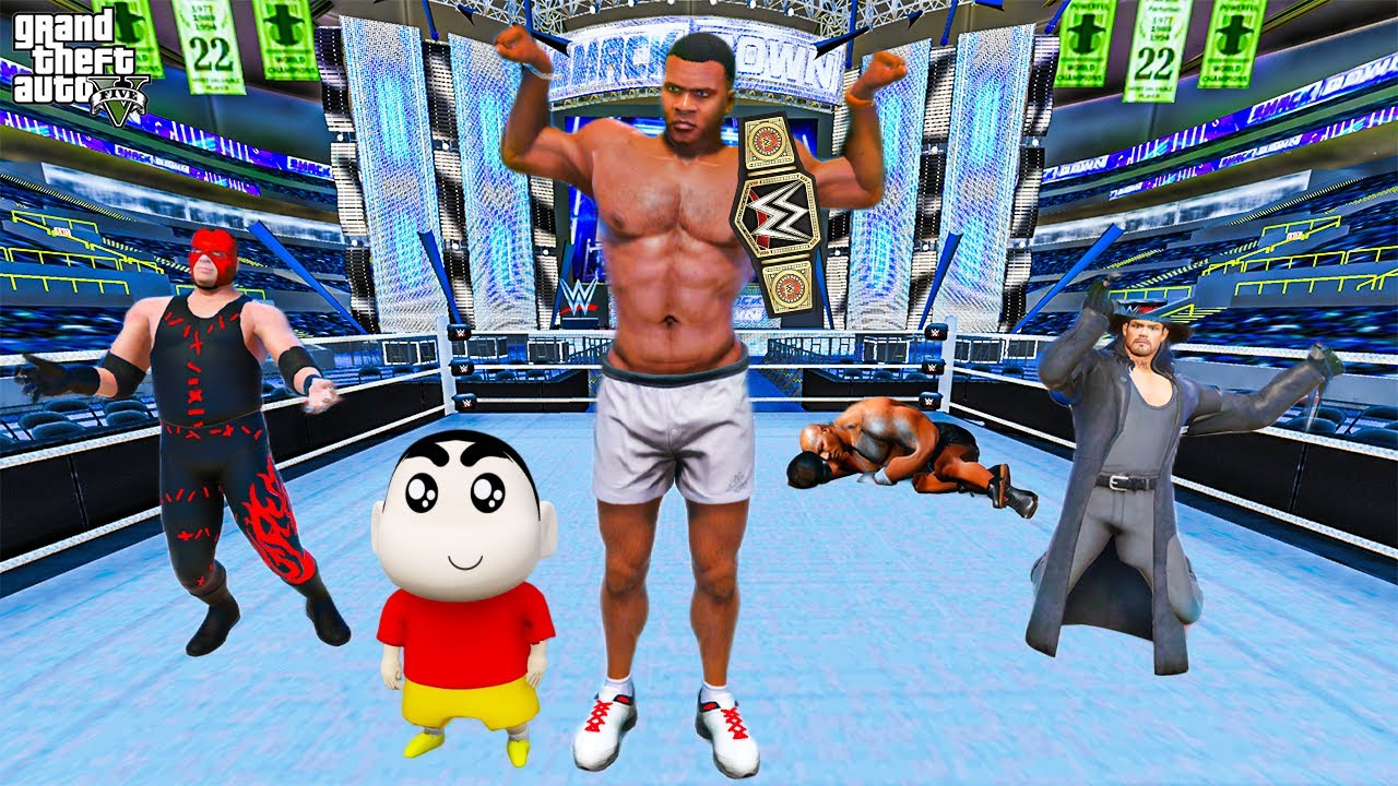 Franklin Become WORLD BOXING CHAMPION To Save SHINCHAN in GTA 5