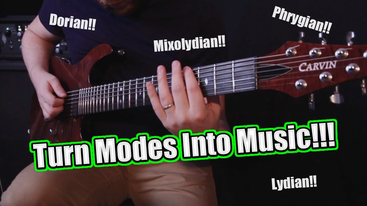 How To Use Modes in Actual Music!!