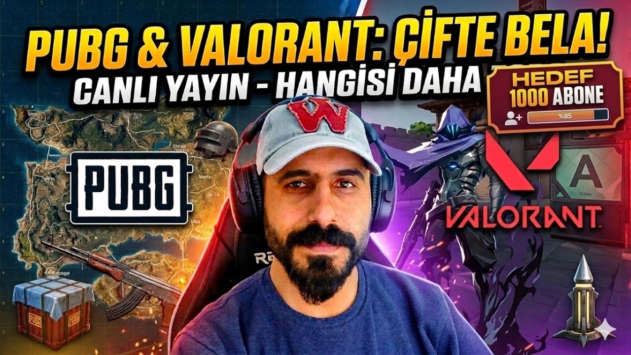 ERANGEL'DEN BIND'A! 👊 | Sohbet Aktif... (PUBG & Valorant)🎮 #pubg #valorant #foryou #live