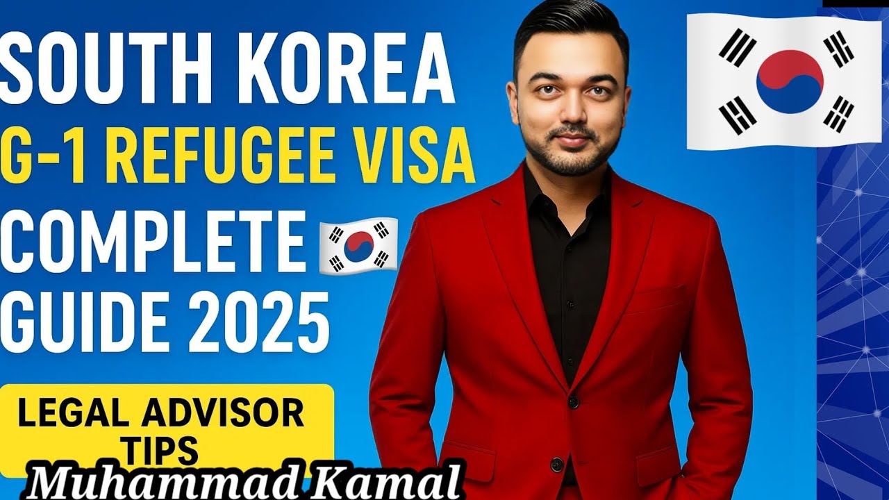South Korea Asylum Visa Process Explained G-1 Refugee Visa Full Guide Korea Immigration Consultant🇰🇷