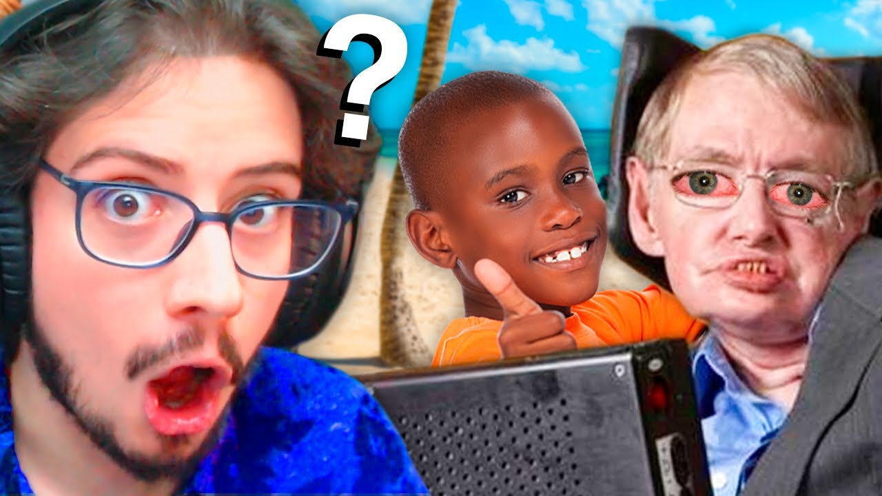 ¡STEPHEN HAWKING SUELTA A LA NIÑA! 👨‍🦼💨