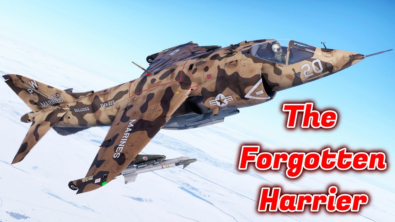 AV-8C — лучший американский «Харриер»… на данный момент [War Thunder]