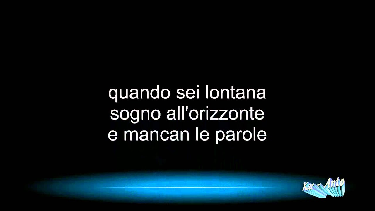 Karaoke - ANDREA BOCELLI - Con te partirò