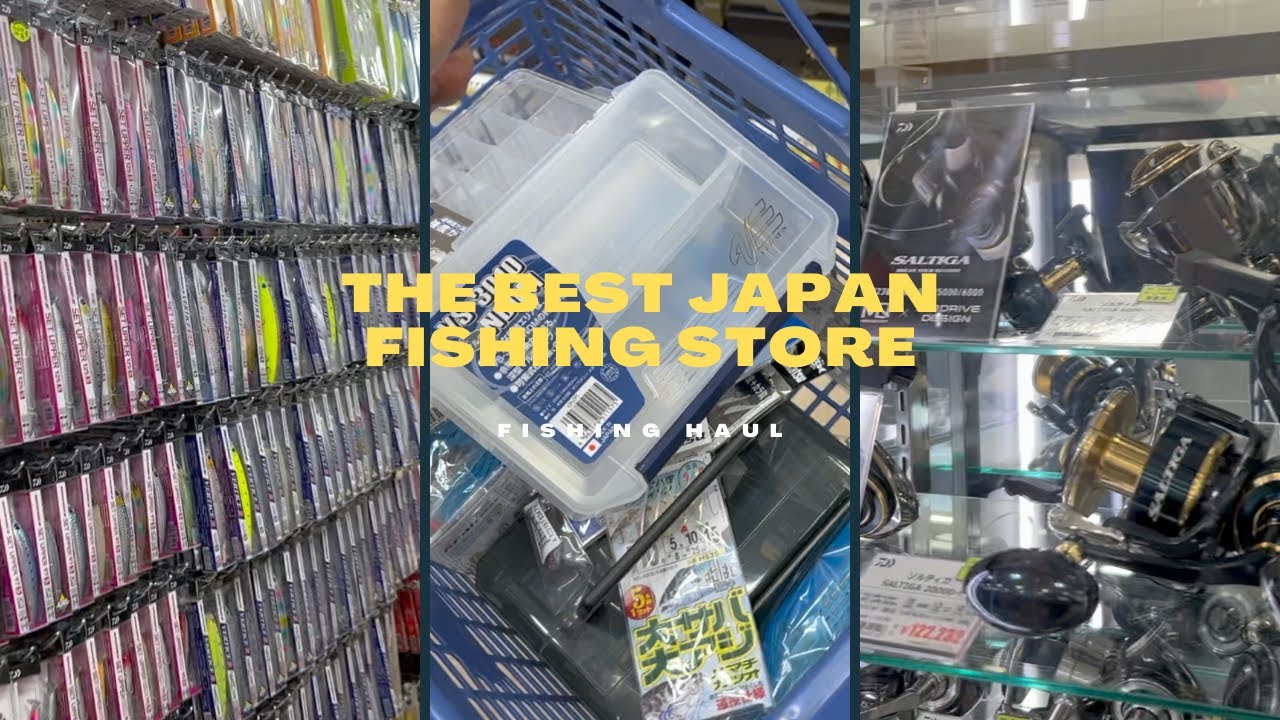 BEST FISHING store in Japan 🇯🇵 || Anglers Paradise 🎣