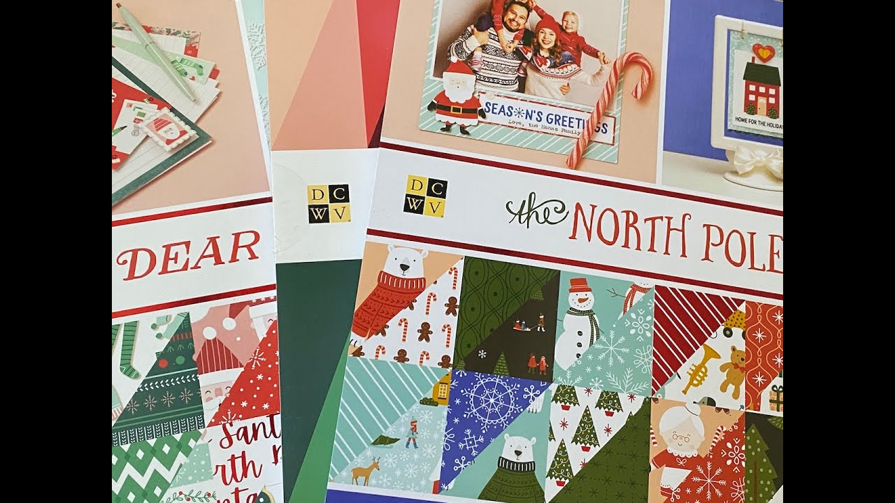 NEW DCWV 12x12 Christmas Paper Pads! | COME SEE!