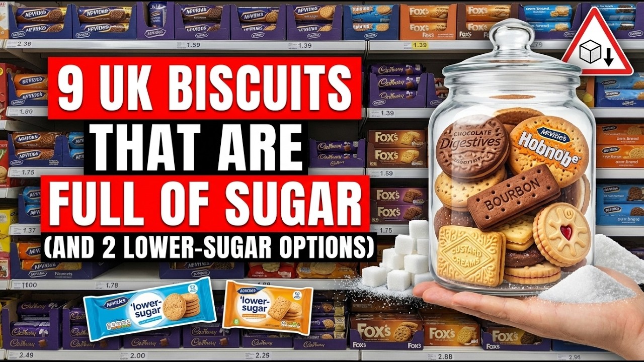 9 UK Biscuits That Are Full of Sugar (And 2 Lower-Sugar Options)
