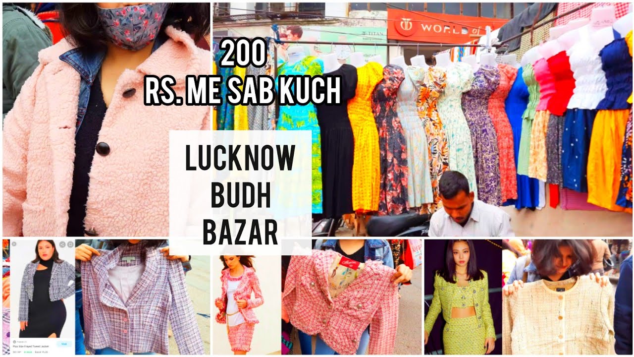 Lucknow Budh Bazar | Budh Bazar winter collection | lucknow Cheapest Market