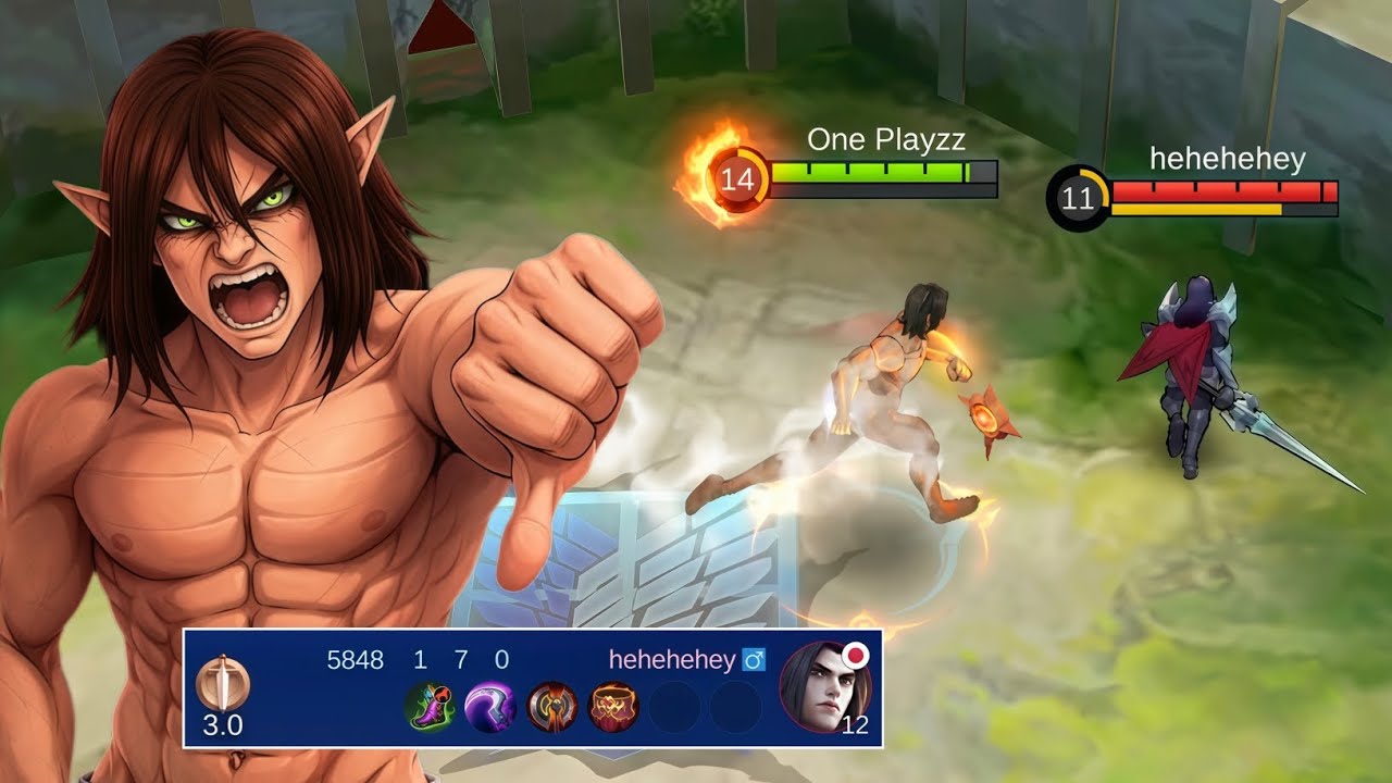 YIN TITAN BANTAI LEOMORD SAMPAI TAK BERKUTIK☠️