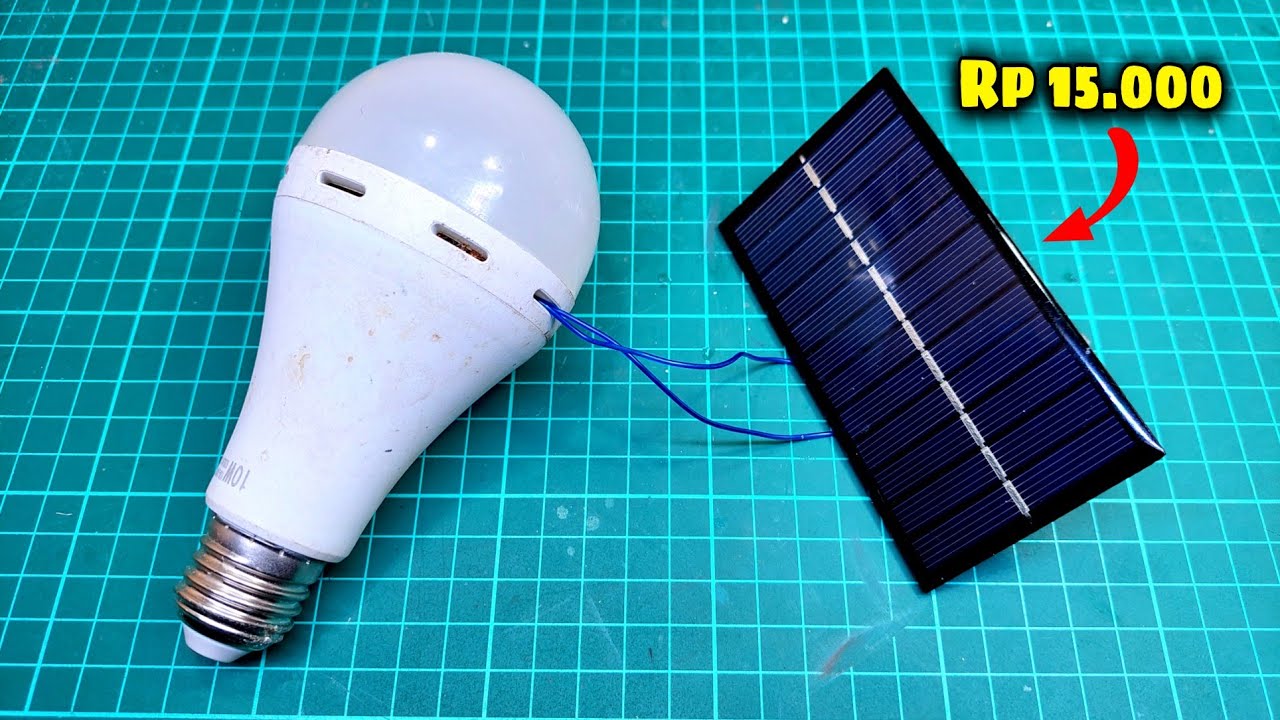 FULL ILMU GRATIS !! INILAH CARA MEMBUAT LAMPU TANPA LISTRIK PLN TERMUDAH !!