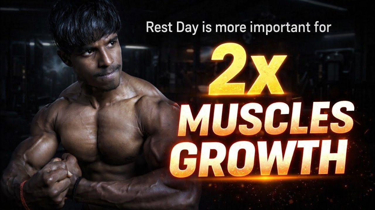 Why Rest Day is more important for 2x Muscles Building
