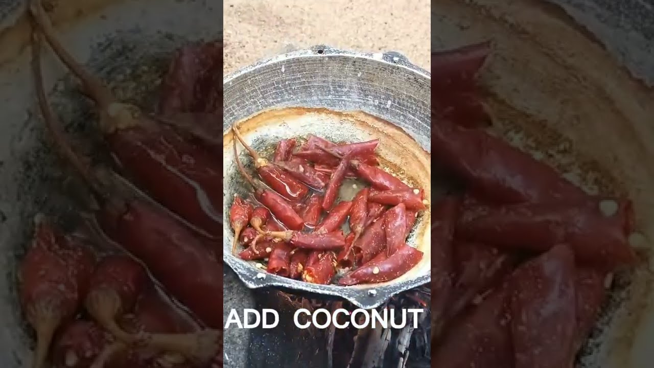 Crispy Fried Chili Chips/village food/village life/village food recipes