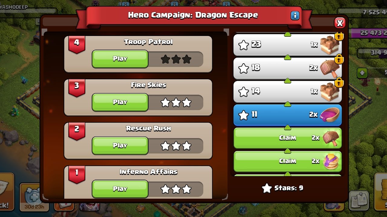How To Complete Fire Skies Challenge ( Clash Of Clans)