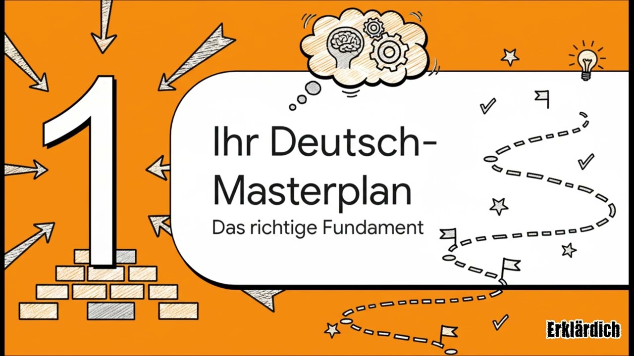 Der ultimative Masterplan zum Deutschlernen