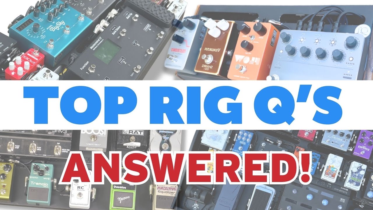 Top Rig Questions ANSWERED
