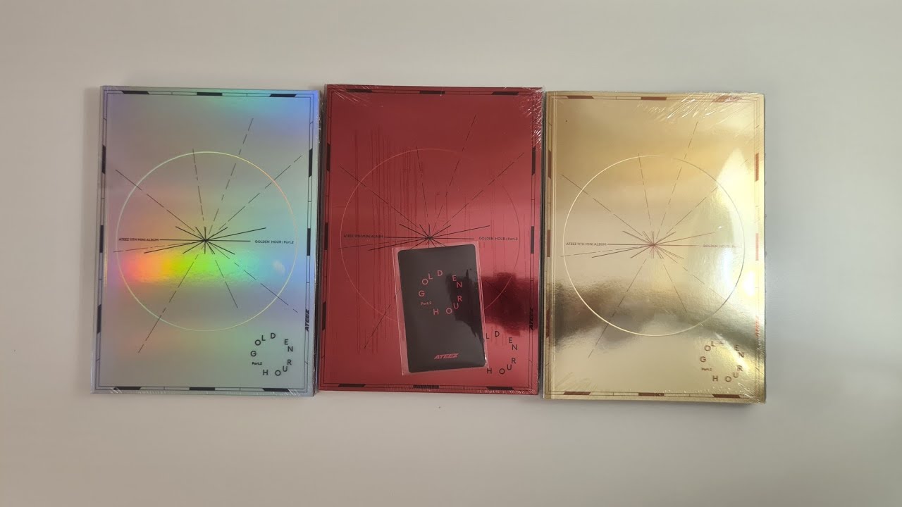 Распаковка альбома ATEEZ [GOLDEN HOUR : Part.2]/ Unboxing ATEEZ [GOLDEN HOUR : Part.2]