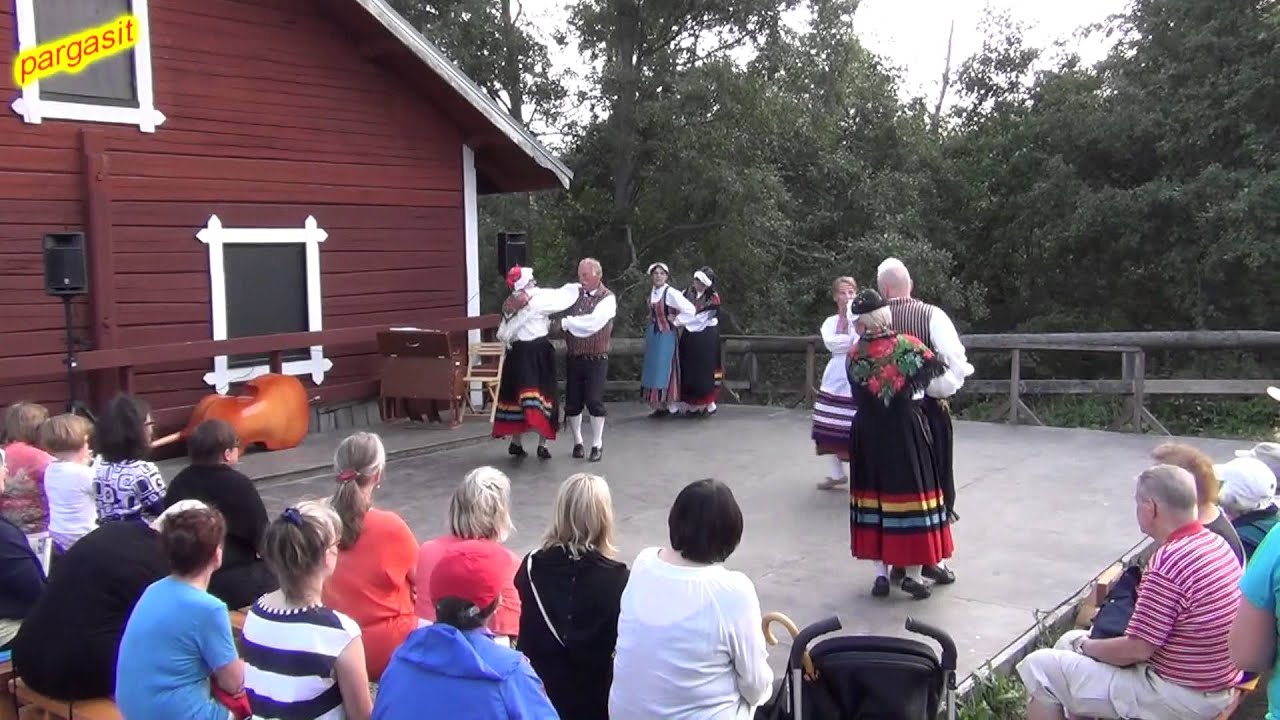 Folk dance - Åtta man engel: Helsingin pitäjän tanhuujat ja spelarit 7.8.2013