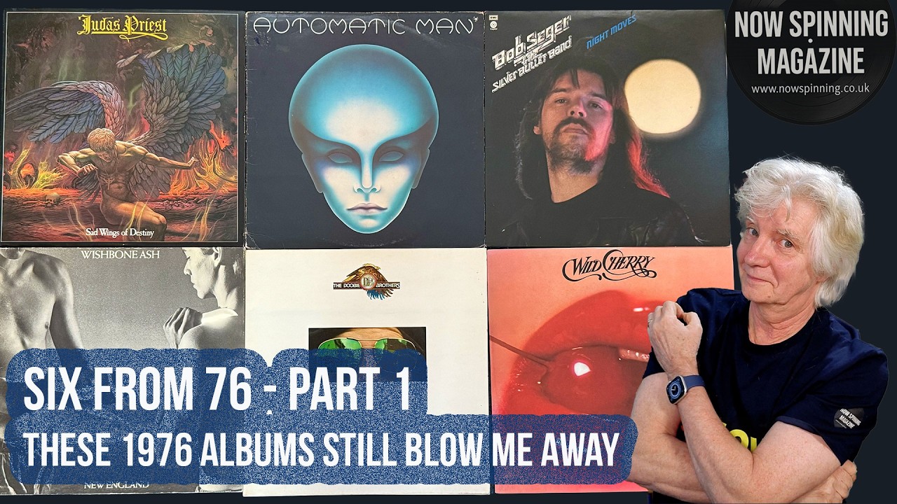 Sześć album&oacute;w winylowych z 76 roku &ndash; rock, metal i odrobina funku