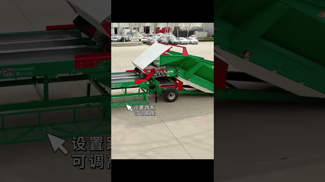 5XF 60X Potato receiving hopper with sorting platform