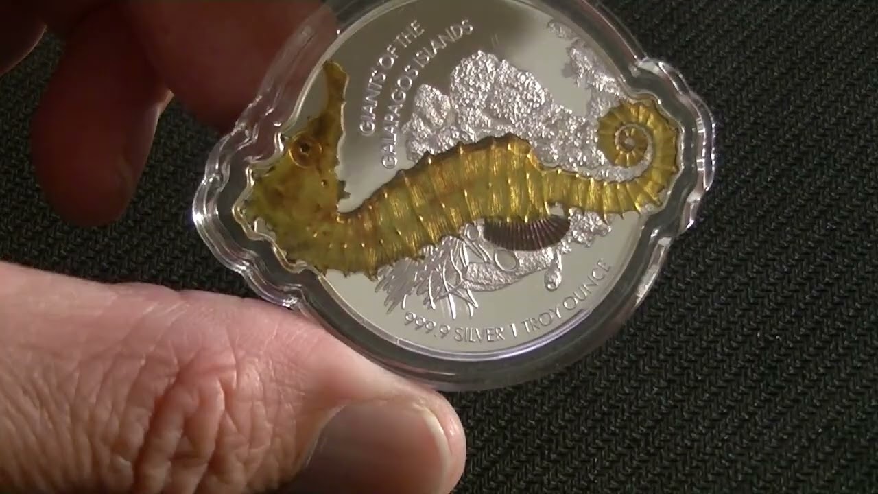 Coin Review - Giant Seahorse, $2, Solomon Islands, 1oz Fine Silver, 2020