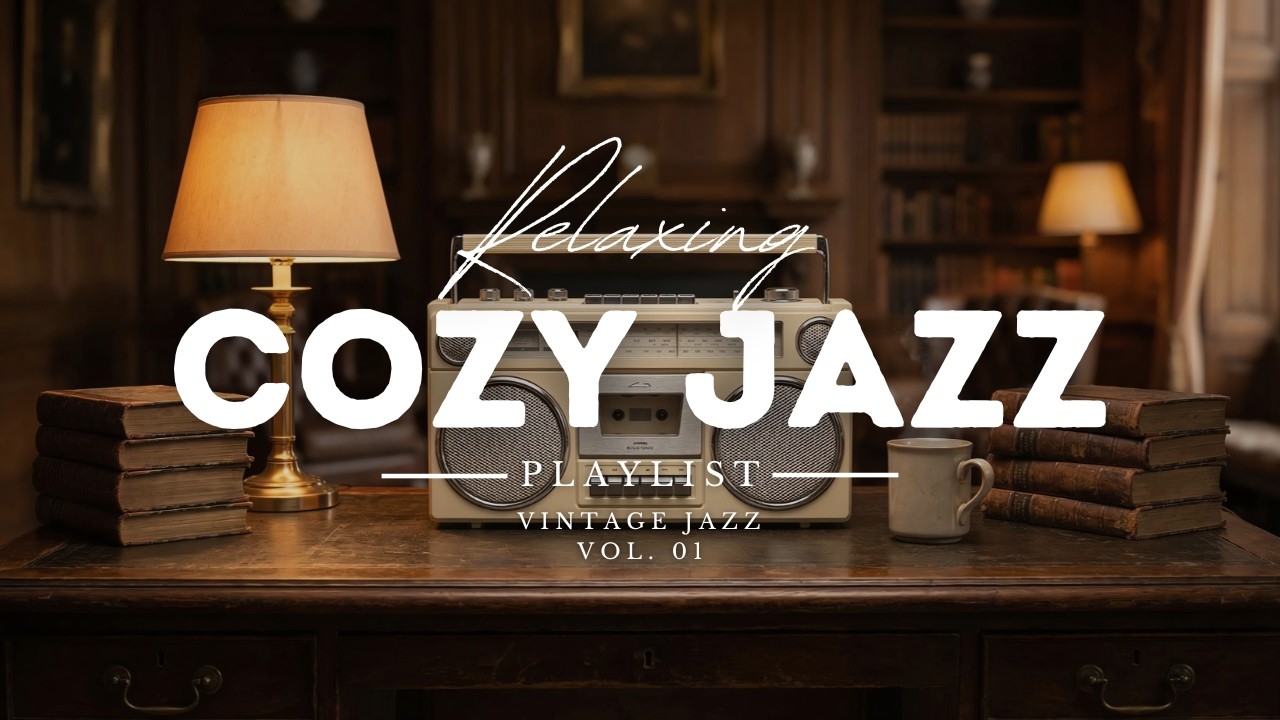 Cozy Jazz Instrumental | Relaxing Slow Jazz for Study, Focus & Relaxation