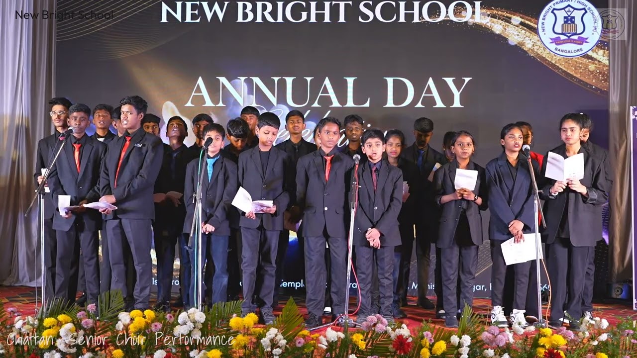 Annual Day- 014a -Senior Choir presenting 