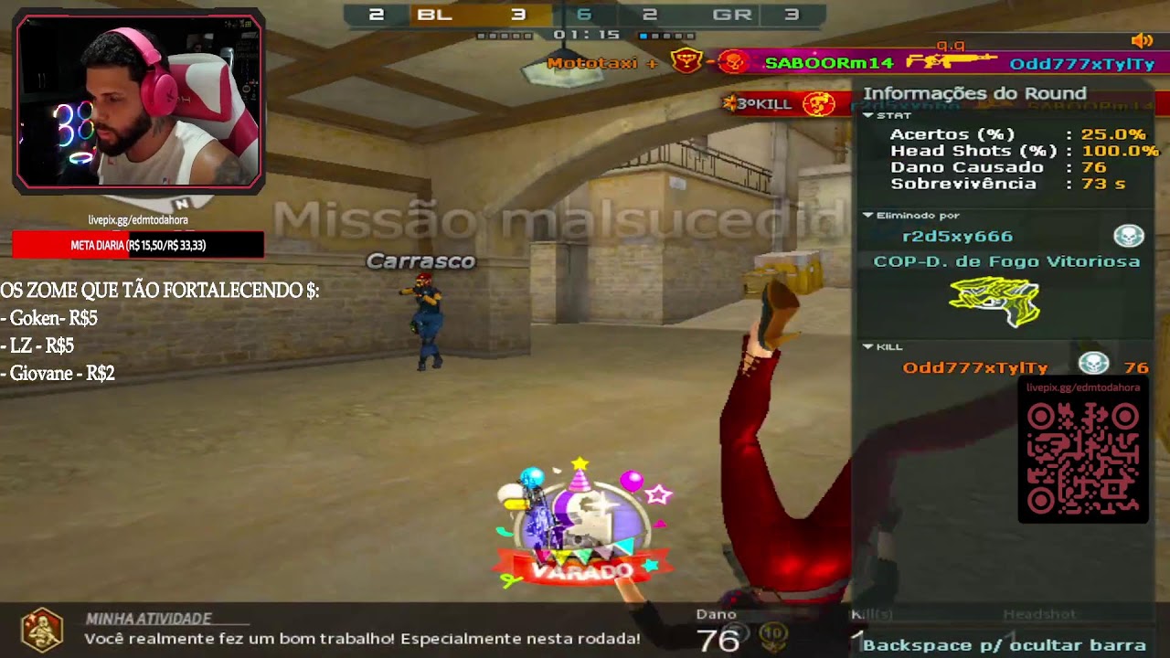 ONLINE // A VIDA É CORRERIA, VAMOS DE MARCHA RANKED ESTRESSE ❗PIX