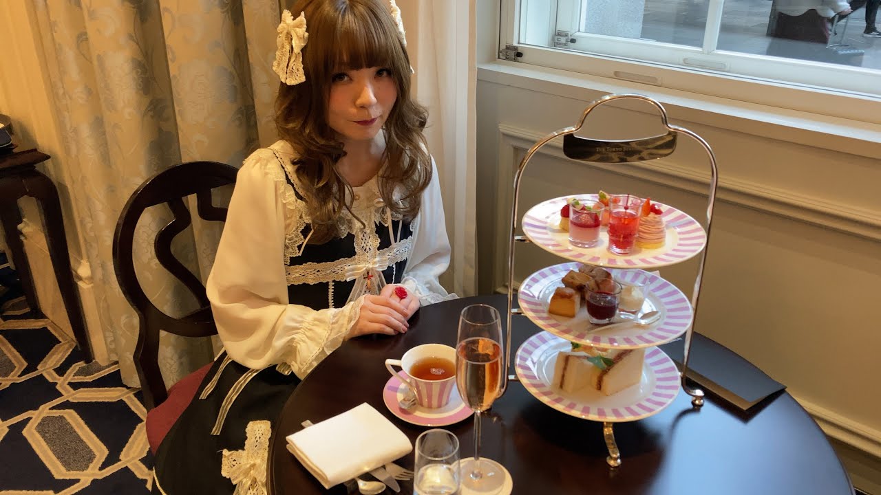 ロビーラウンジ／東京ステーションホテル「開業110周年記念 PINKアフタヌーンティー」