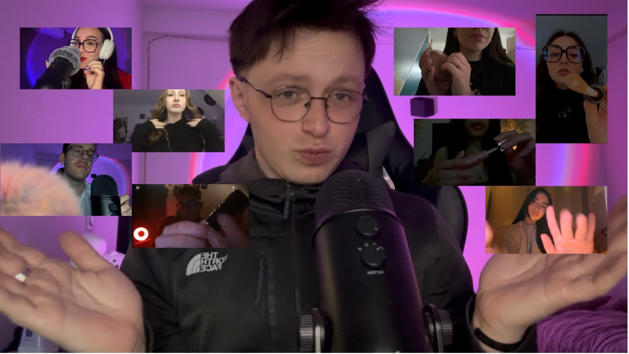 ASMR - mes abonnés font de l'asmr ❤️ Speciale 10 000 abonnés