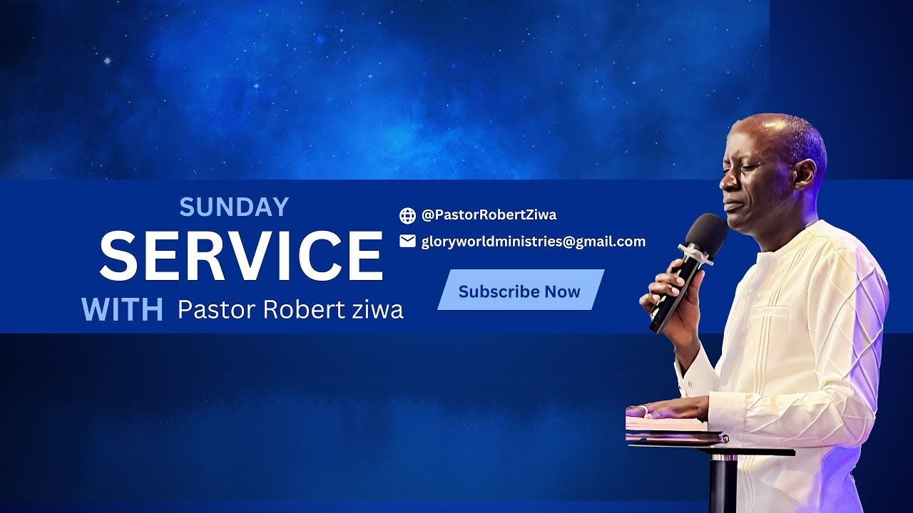 Sunday service  with Pastor Ziwa Robert