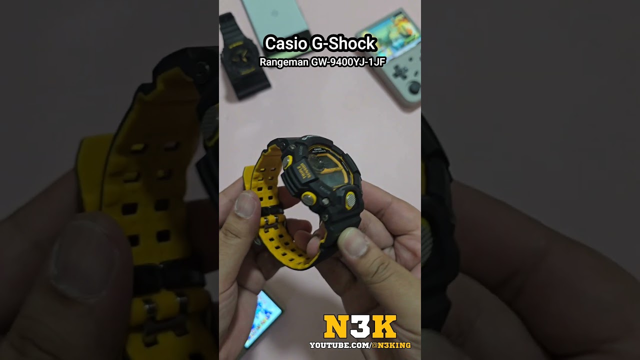 Casio G-Shock Rangeman GW-9400YJ-1 Preview #casio #gshock #rangeman