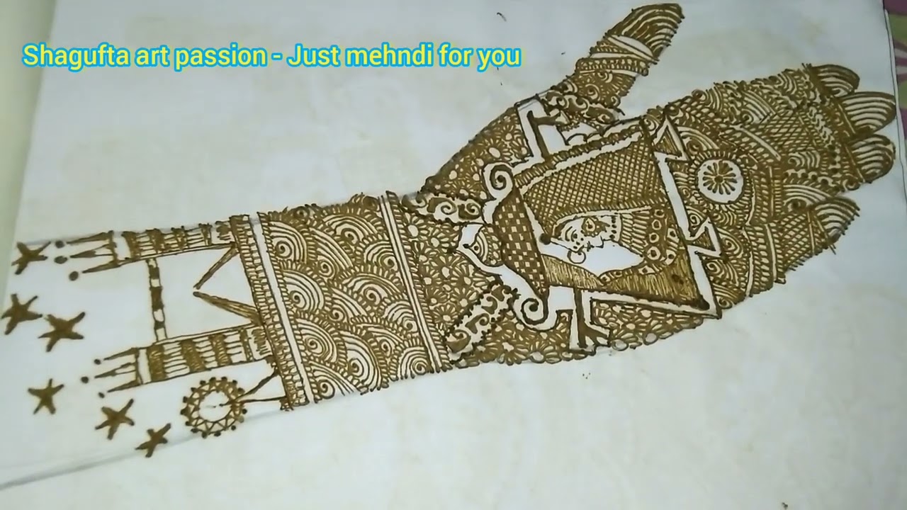 Front hand mehndi design for ✋//Simple mehndi design for hand//Easy mehndi design for hand 🤩😊