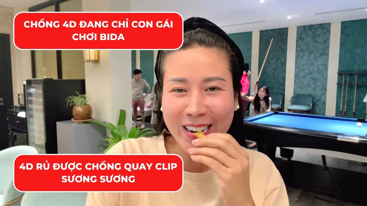 Nhận lời th&aacute;ch đấu 4D quay cận mặt chồng | Dung Dăng Dung Dẻ