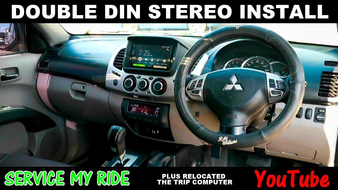 Установка стереосистемы Double DIN с Android Auto для Sony XAV-AX100