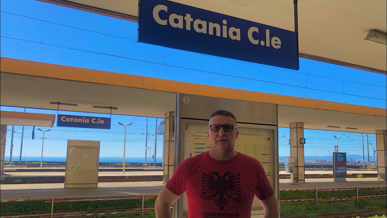 Stazione dei treni di Catania