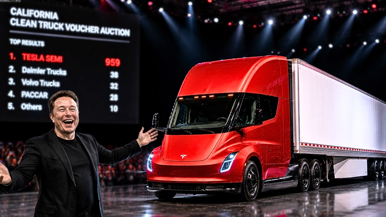 Tesla Semi&rsquo;s 90% Monopoly: Why 965 New Orders are Shaking the Diesel Industry