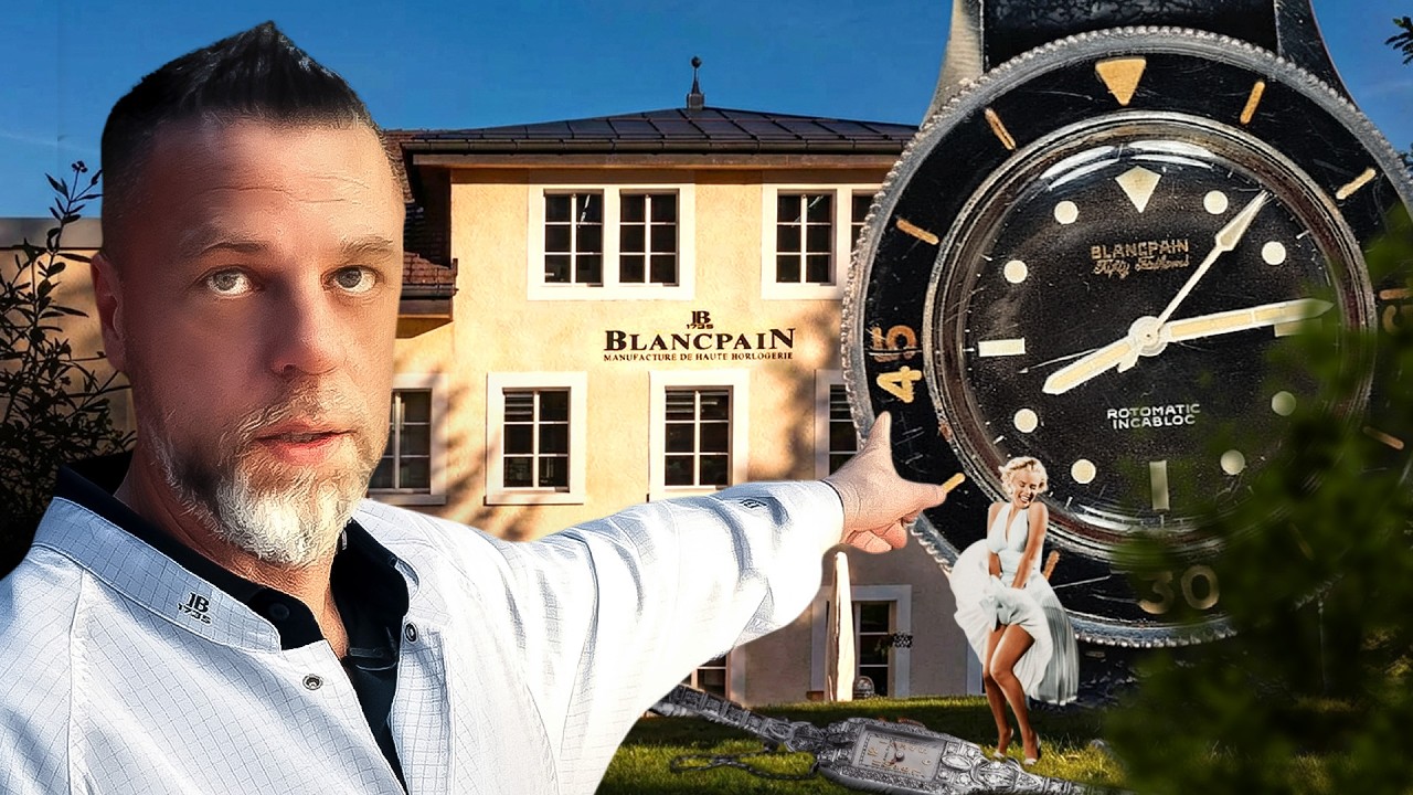 Marilyn Monroe’s Watch at the Blancpain Workshop