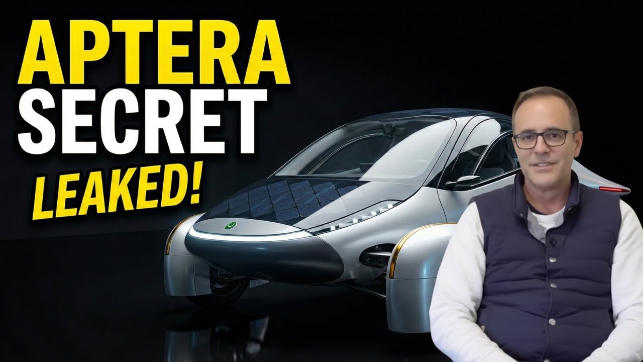 Главный дизайнер Aptera РАСКРЫВАЕТ будущее солнечных электромобилей... И оно масштабнее, чем кто-...