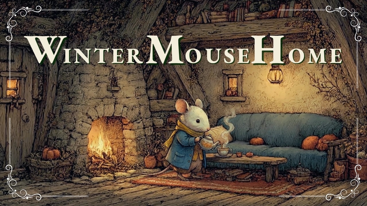 [Celtic Music] Relaxing Celtic BGM &ndash; The Mouse&rsquo;s Warm Winter Evening