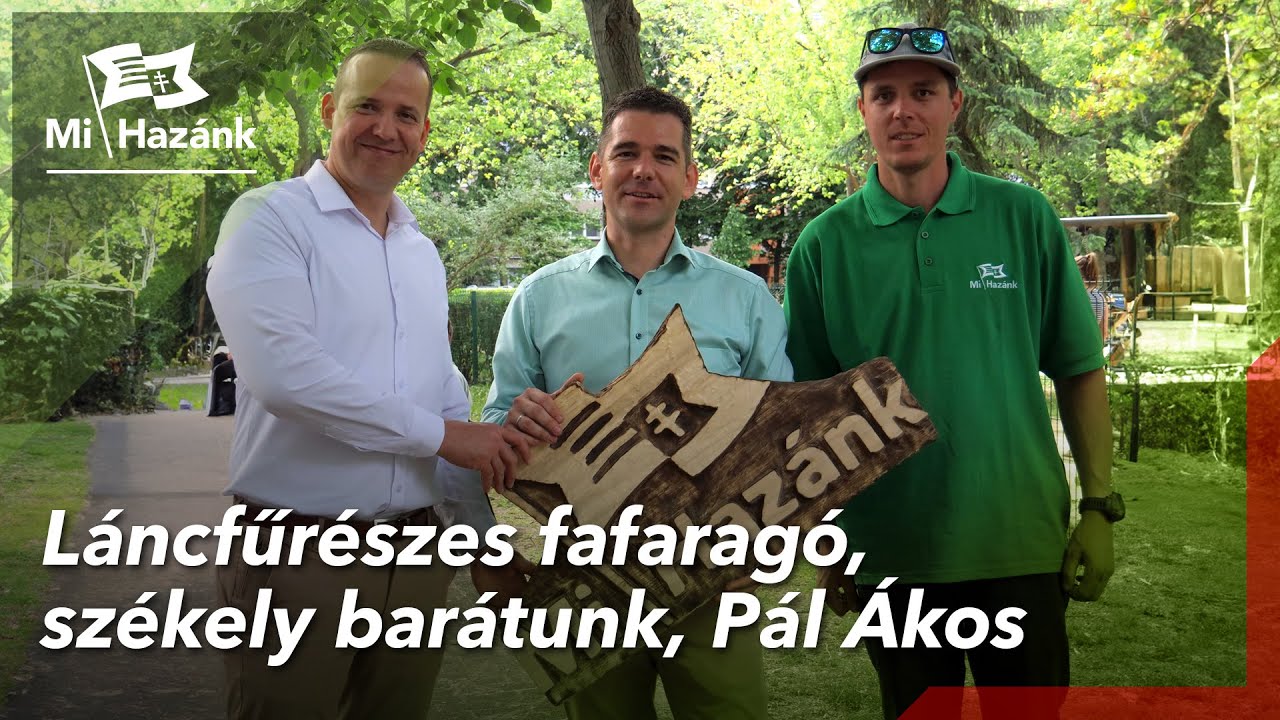 L&aacute;ncfűr&eacute;szes fafarag&oacute;, sz&eacute;kely bar&aacute;tunk, P&aacute;l &Aacute;kos munk&aacute;ban