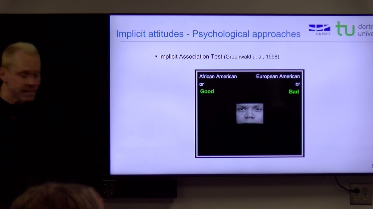 Bochum - In Person Talk (No Q&A) - Baston: Can Belief Explain Implicit Bias?